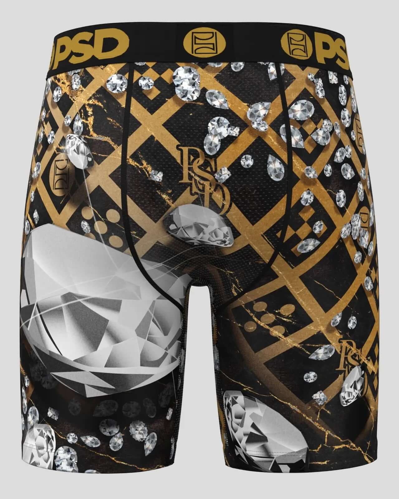 PSD Sports Underwear Deluxe, Standard Length 7" Boxer Briefs