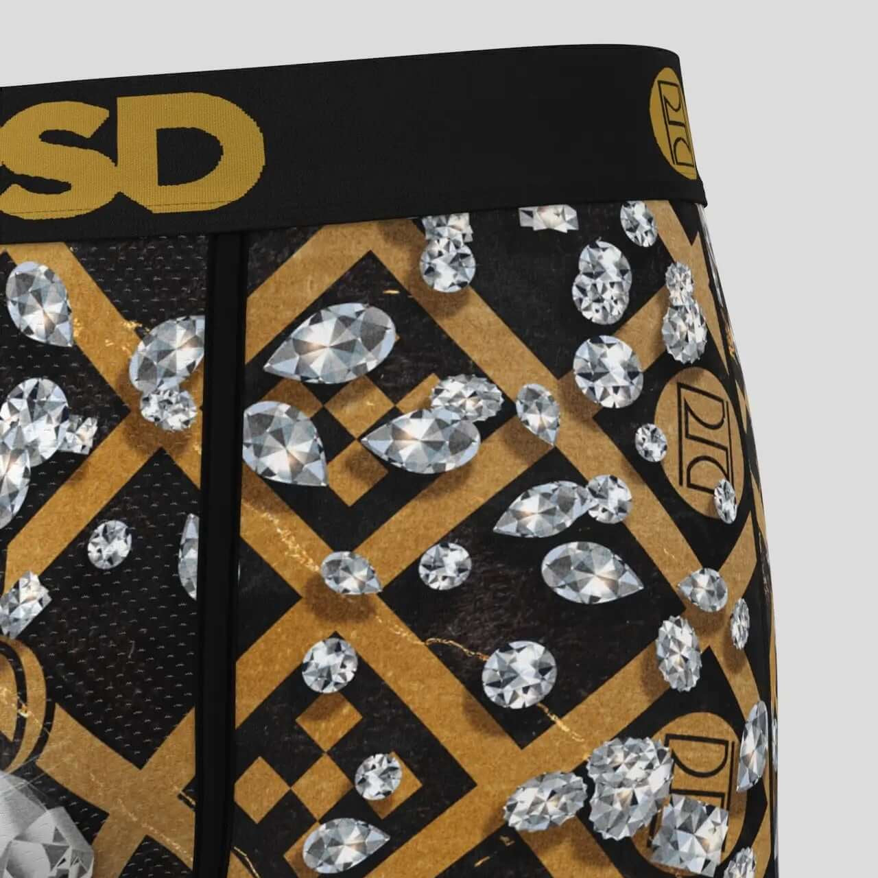 PSD Sports Underwear Deluxe, Standard Length 7" Boxer Briefs