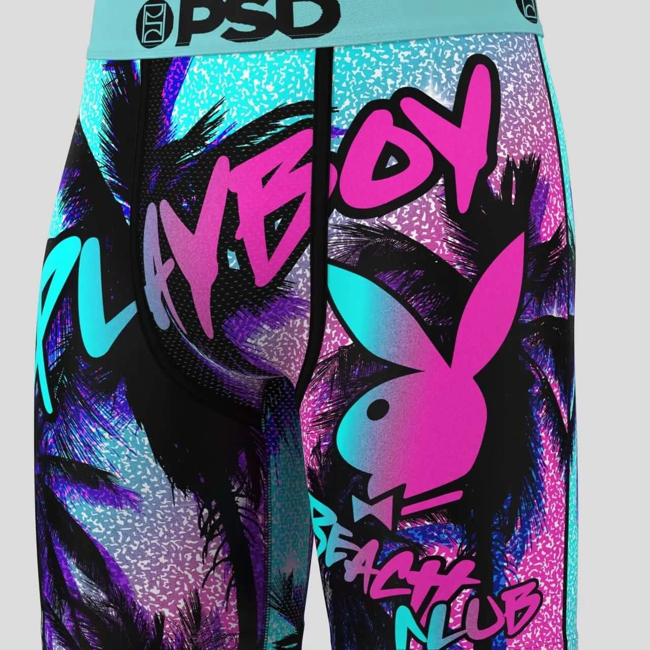 PSD Underwear Men's 3 Pack - Playboy Essentials 7" Boxer Briefs
