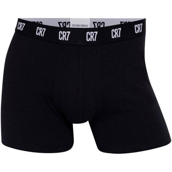 CR7 5-Pack Men's Organic Cotton Trunks – Black/Grey/White/Charcoal