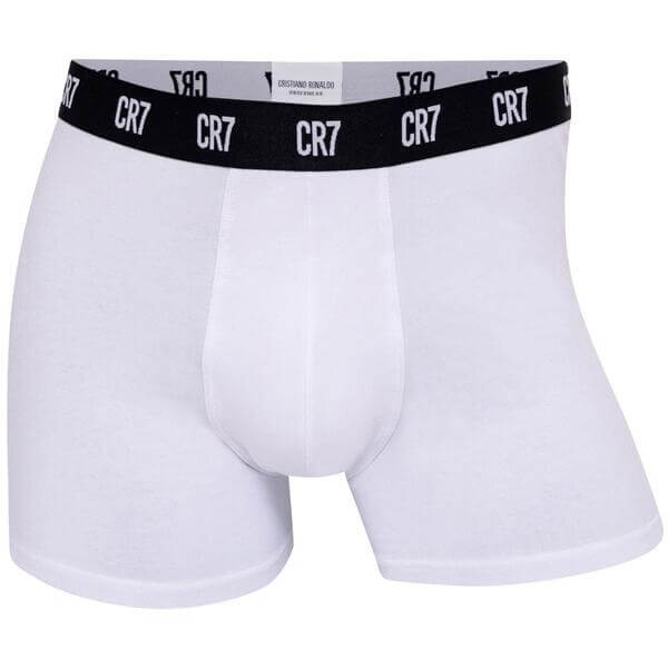 CR7 5-Pack Men's Organic Cotton Trunks – Black/Grey/White/Charcoal