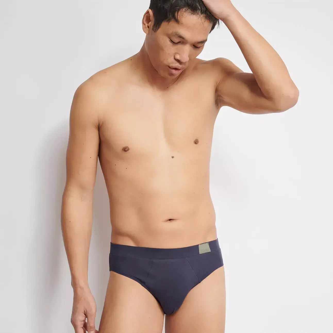 Sloggi Men's 2 Pack Go Natural Midi Briefs - Multi 2