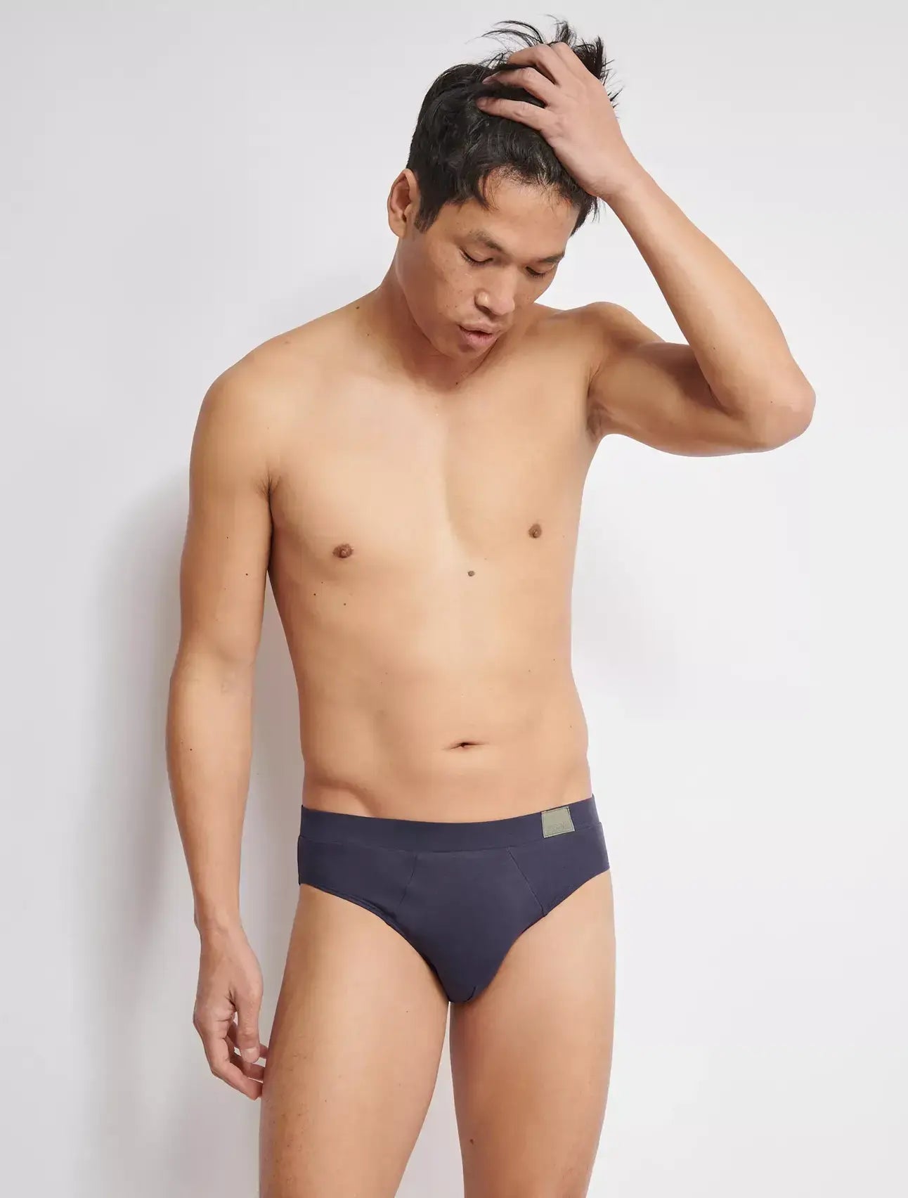 Sloggi Men's 2 Pack Go Natural Midi Briefs - Multi 2