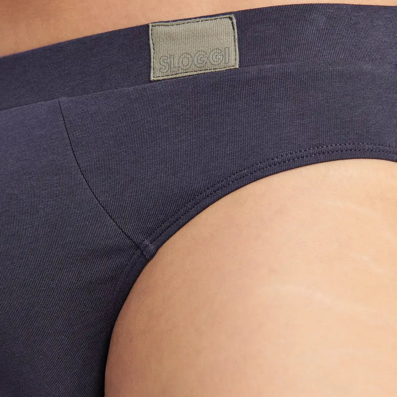 Sloggi Men's 2 Pack Go Natural Midi Briefs - Multi 2