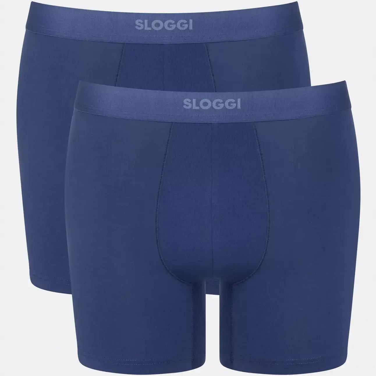 Sloggi Men's EVER Ease 2 Pack Boxer Briefs - Shorts, Deep Cobalt