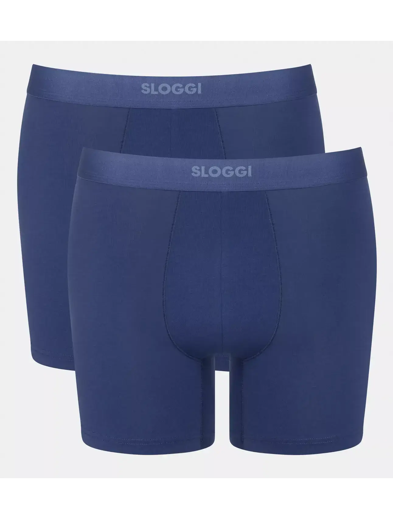 Sloggi Men's EVER Ease 2 Pack Boxer Briefs - Shorts, Deep Cobalt