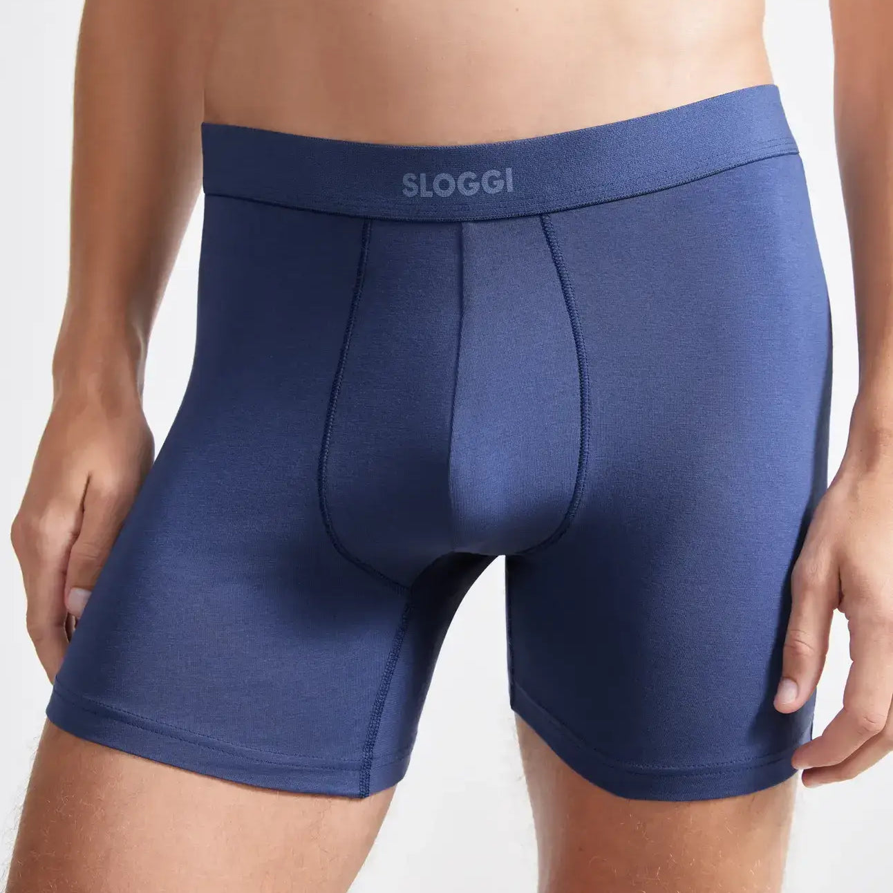 Sloggi Men's EVER Ease 2 Pack Boxer Briefs - Shorts, Deep Cobalt