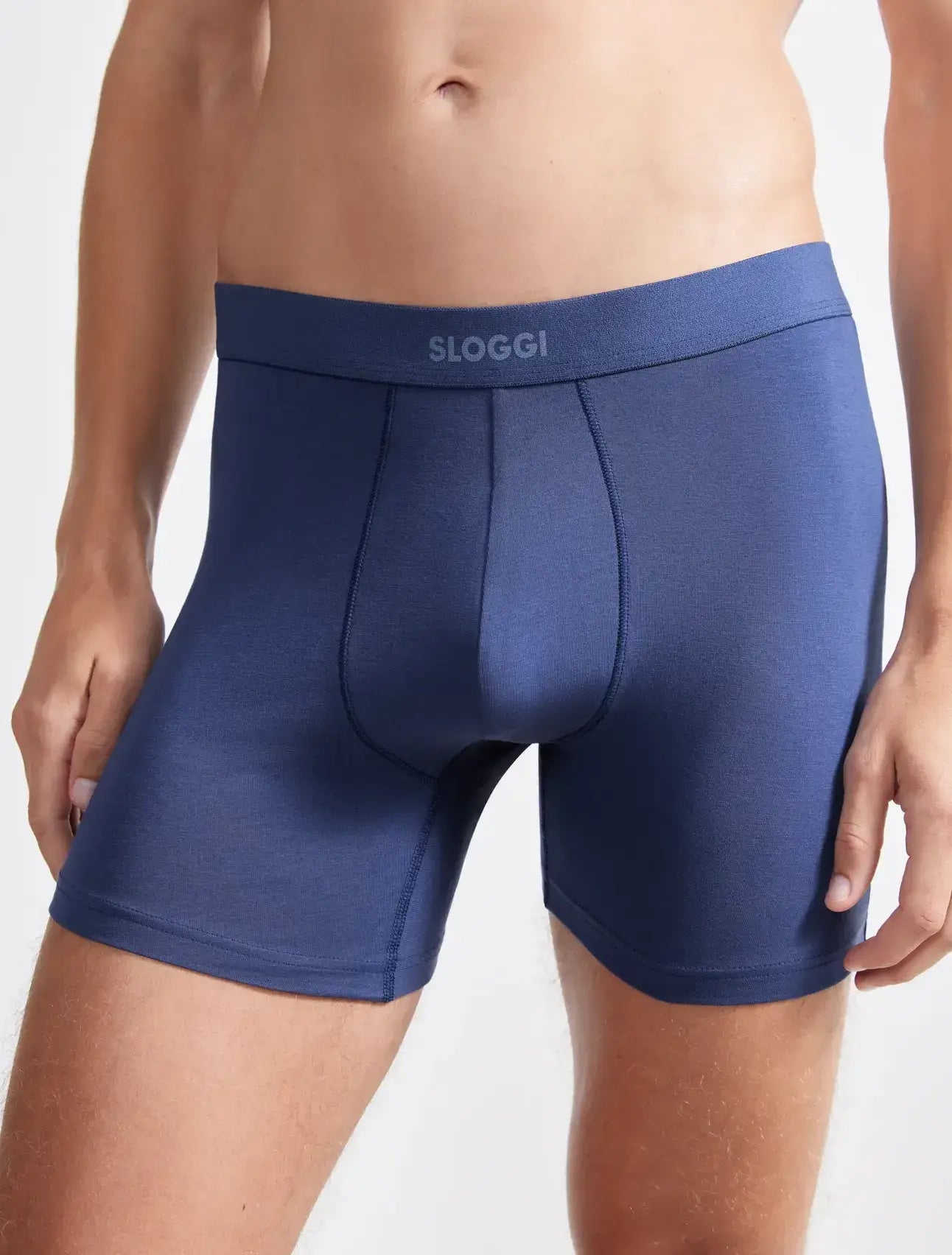 Sloggi Men's EVER Ease 2 Pack Boxer Briefs - Shorts, Deep Cobalt