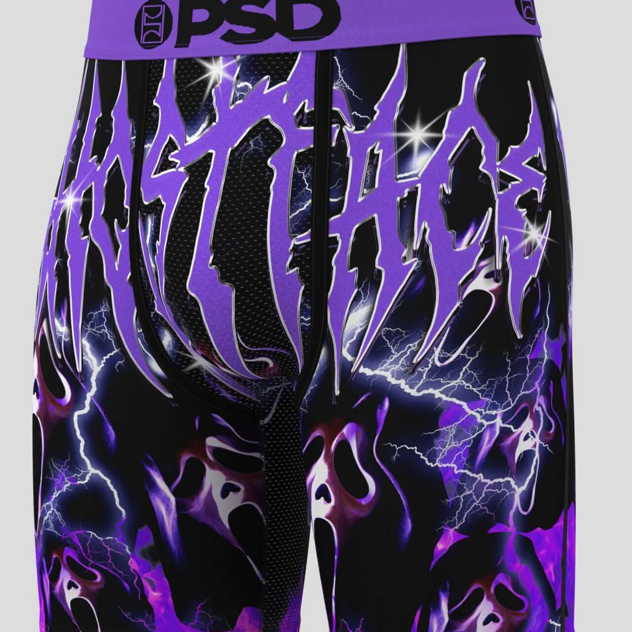 PSD Ghostface Killa 7" Boxer Briefs - Breathable MicroMesh Pouch