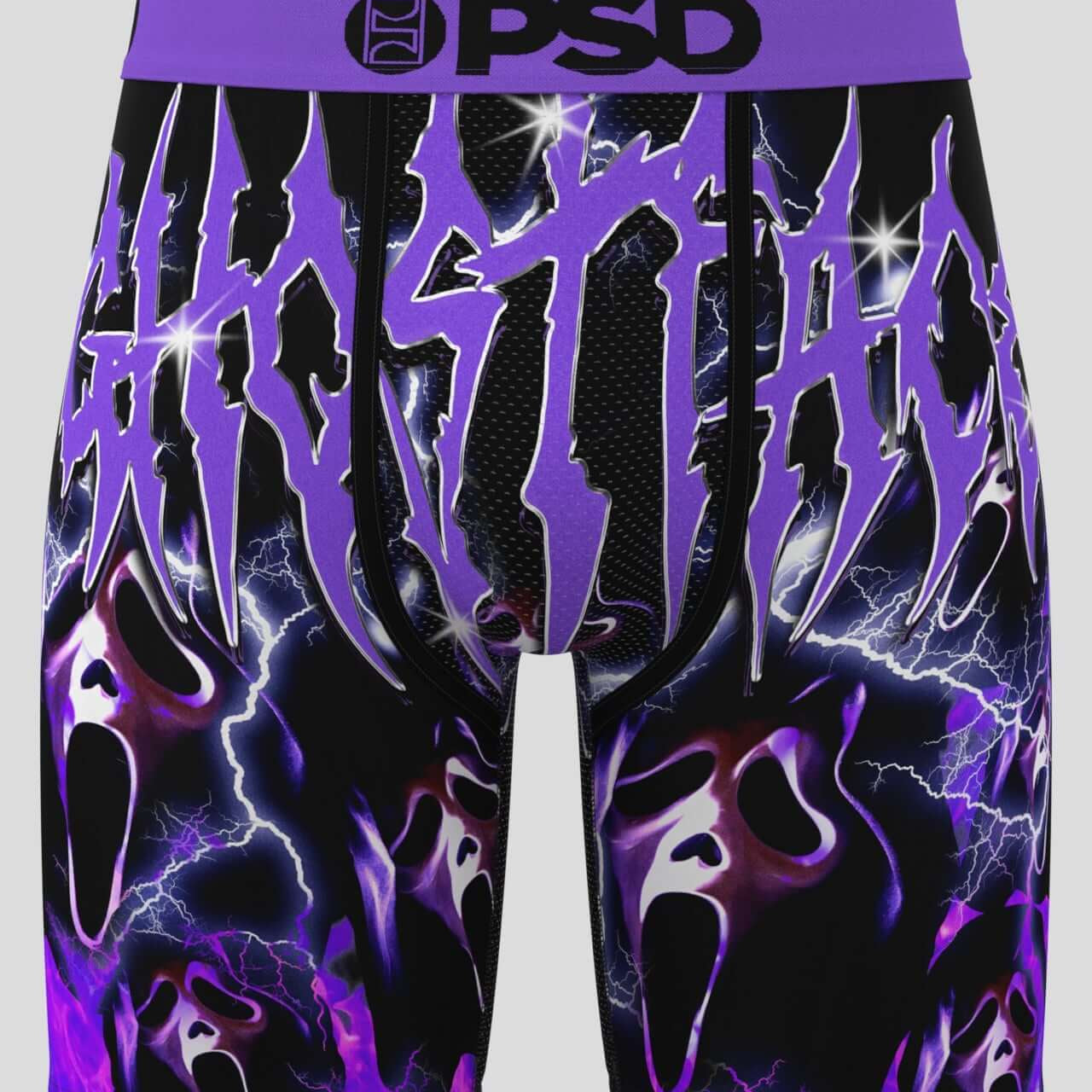 PSD Ghostface Killa 7" Boxer Briefs - Breathable MicroMesh Pouch