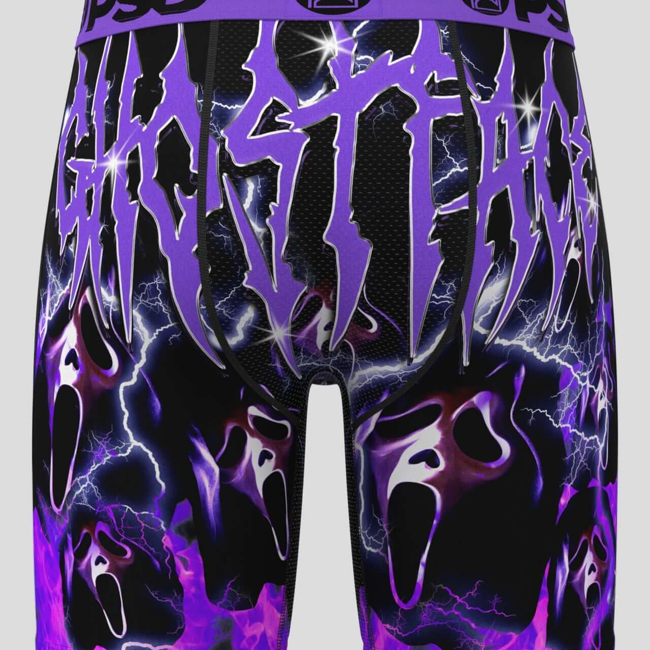 PSD Ghostface Killa 7" Boxer Briefs - Breathable MicroMesh Pouch