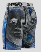 PSD Benji Chrome 7" Boxer Briefs - Breathable MicroMesh Pouch Stretch