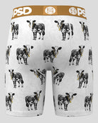 PSD Underwear 7" Boxer Briefs - Breathable MicroMesh Pouch, Cash Cow