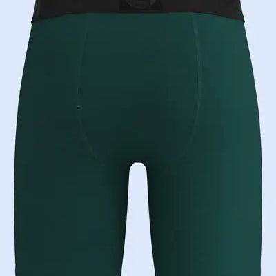 PSD Luxe Modal 7" Boxer Briefs – Solid Green, Ultra-Soft Breathable Fit
