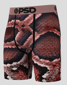 PSD Underwear 7" Boxer Briefs 3 Pack – Metallic Skins, MicroMesh Pouch