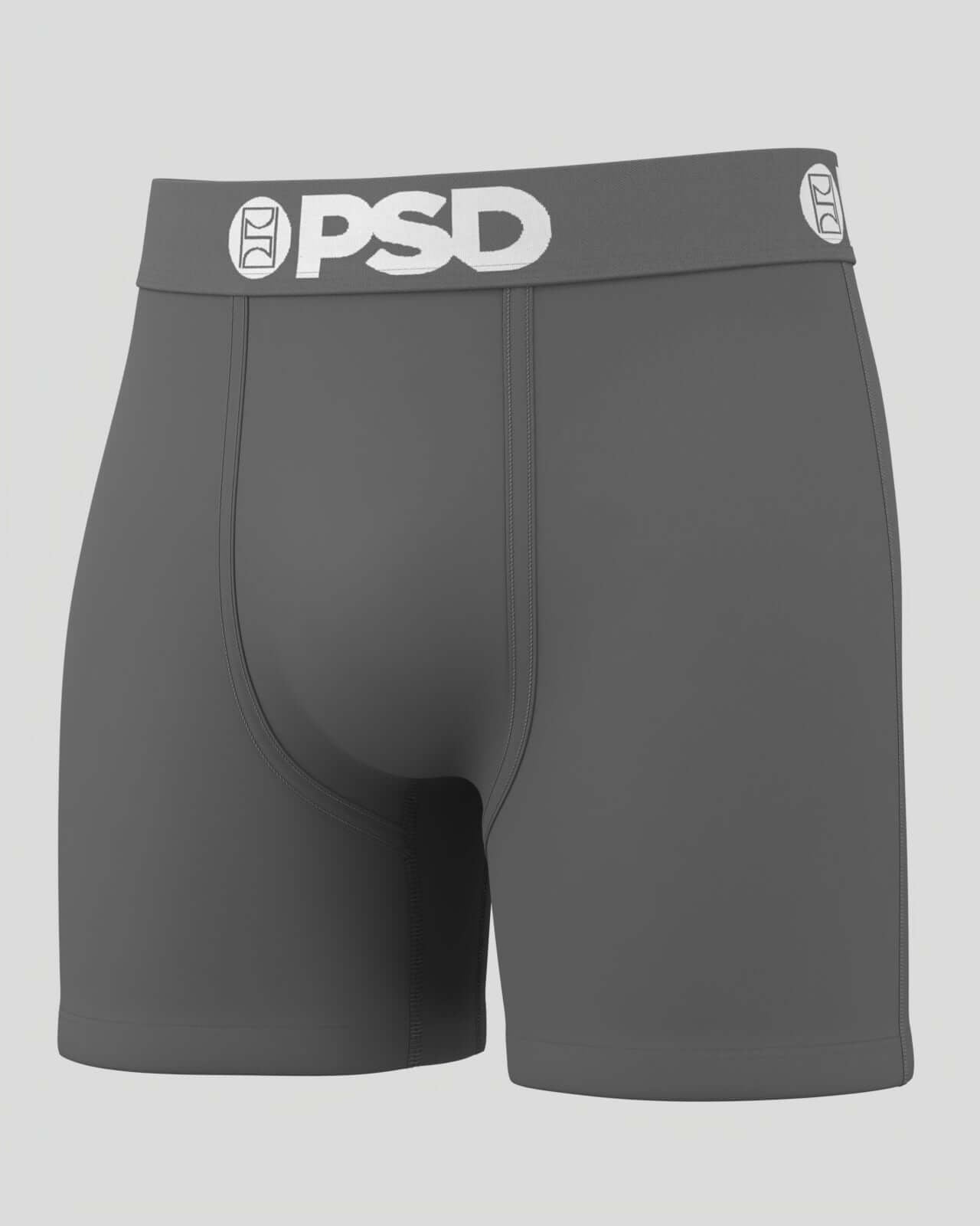 PSD 5" Boxer Briefs Solids 3 Pack – Western Cotton Stretch, Mid Length