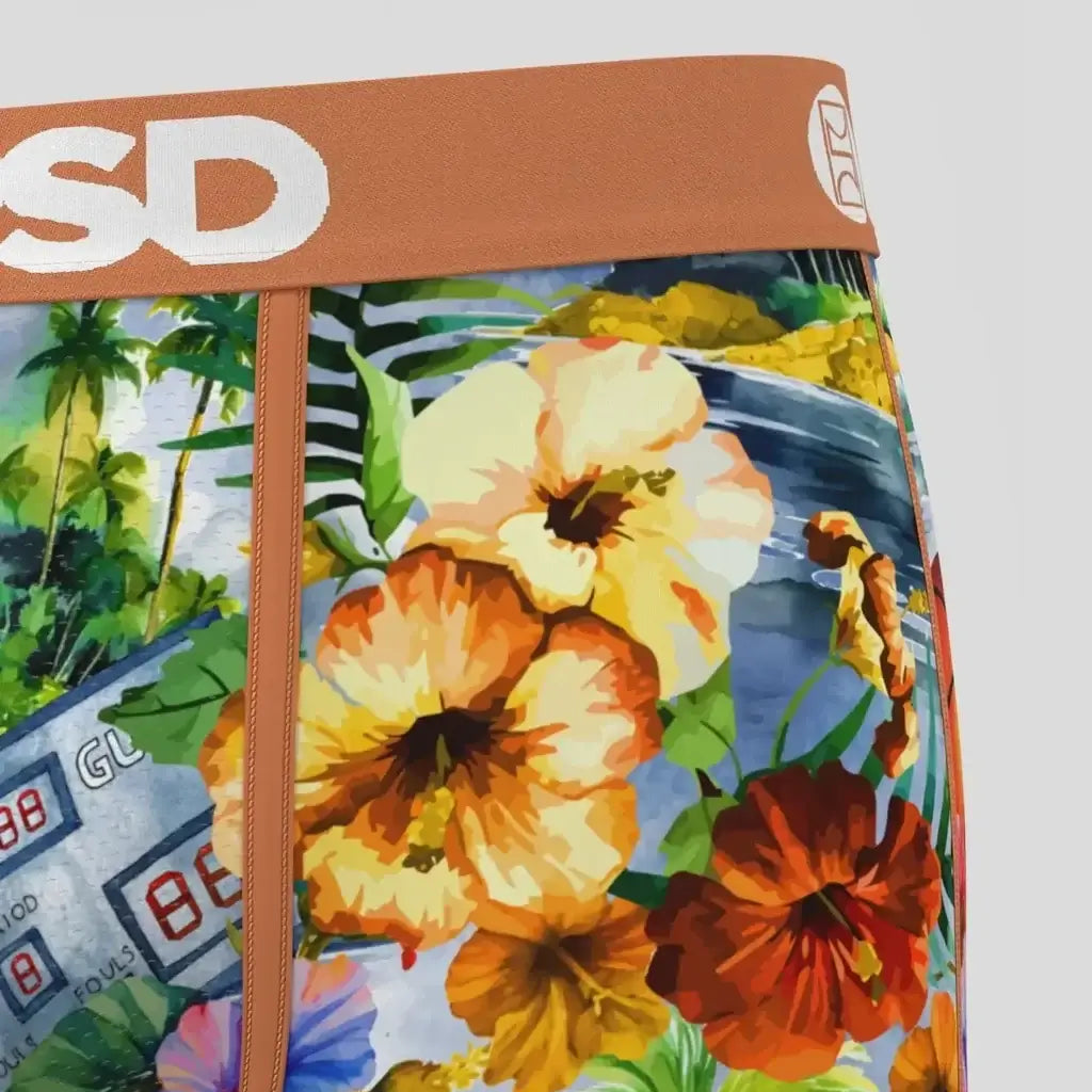 PSD Hawaiian Baller Men’s 7" Performance Boxer Briefs – MicroMesh Pouch - image 5