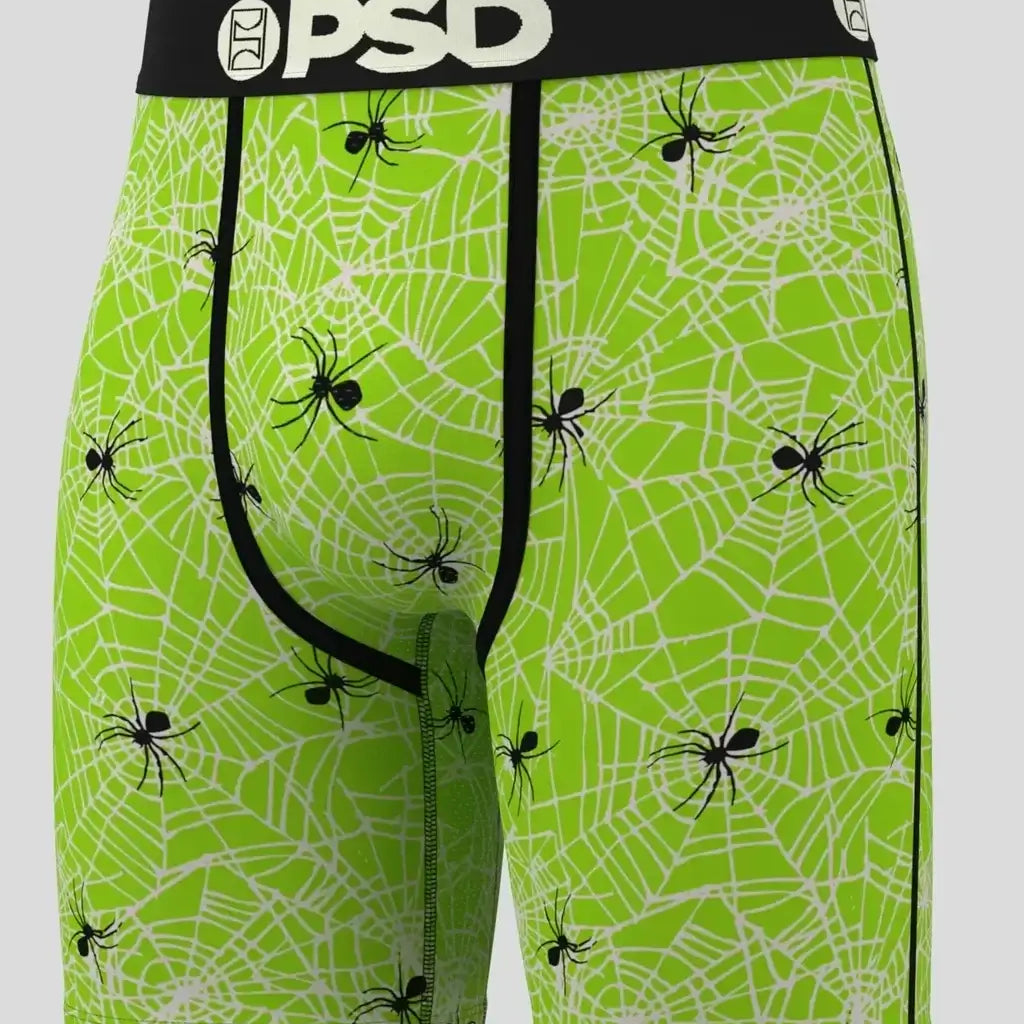 PSD Neon Venom Men’s 7" Performance Boxer Briefs – Glow Waistband & MicroMesh Pouch - image 1