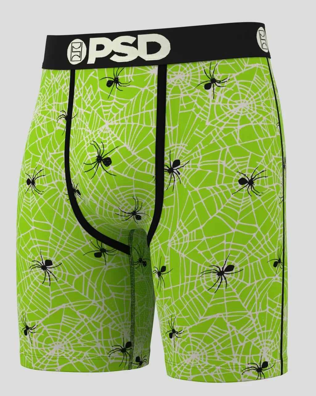 PSD Neon Venom Men’s 7" Performance Boxer Briefs – Glow Waistband & MicroMesh Pouch - image 1