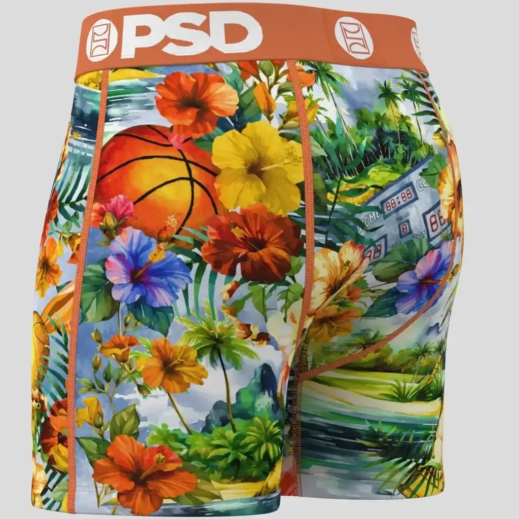 PSD Hawaiian Baller Men’s 5" Performance Boxer Briefs – Anti-Chafe Stretch - image 3
