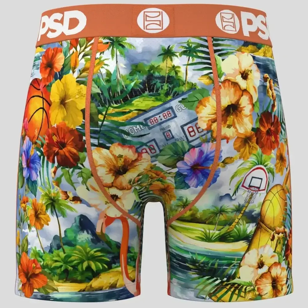 PSD Hawaiian Baller Men’s 5" Performance Boxer Briefs – Anti-Chafe Stretch - image 4