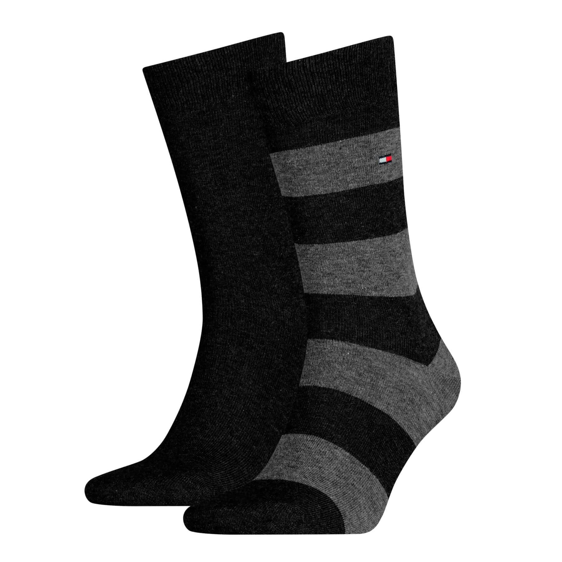 Tommy Hilfiger Men's 2 Pack Rugby Socks
