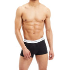 Calvin Klein 3 Pack Trunks Modern Cotton - Phanthom / Cinnabar / Rabbit