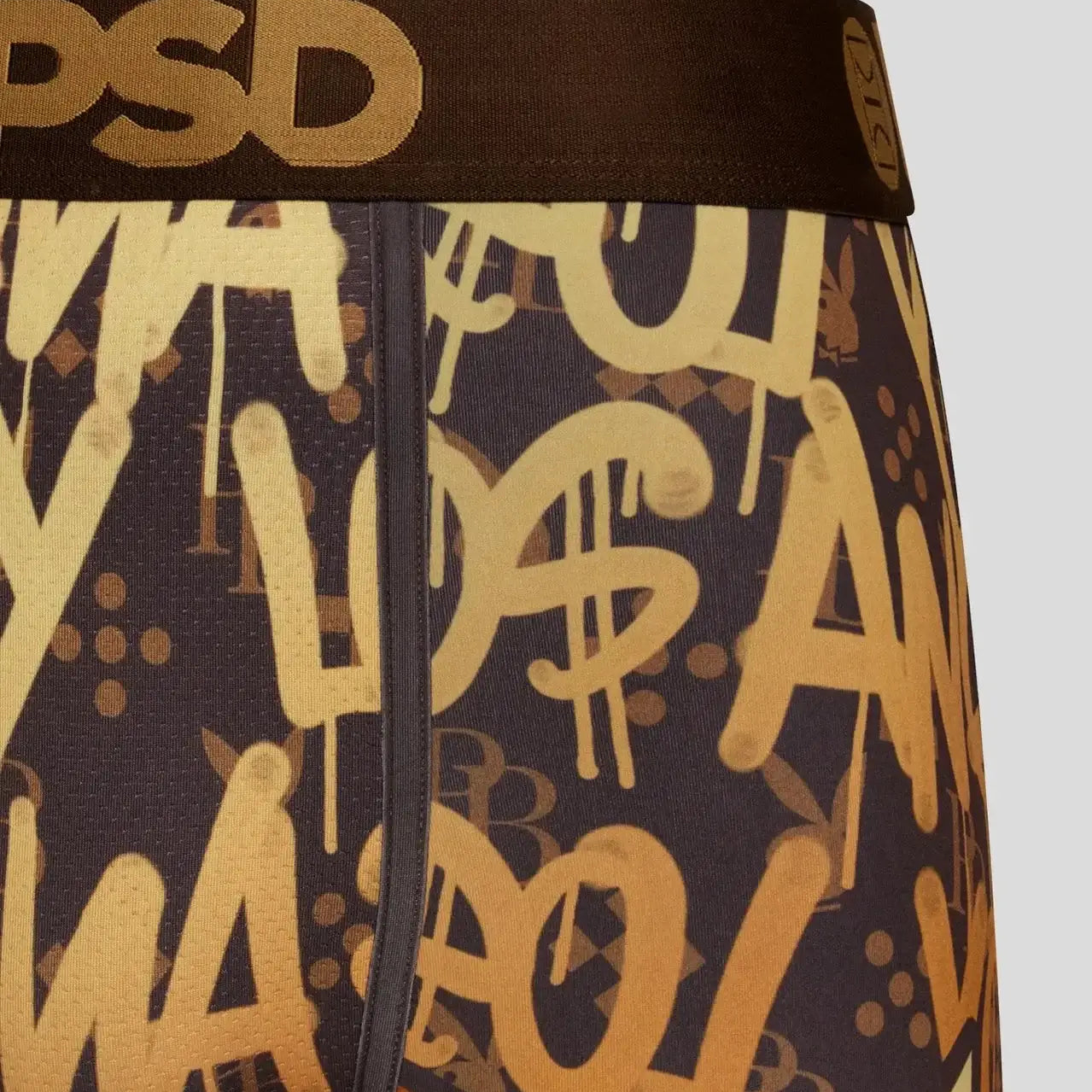 PSD Men's Playboy - Graffiti Luxe 7" Boxer Briefs