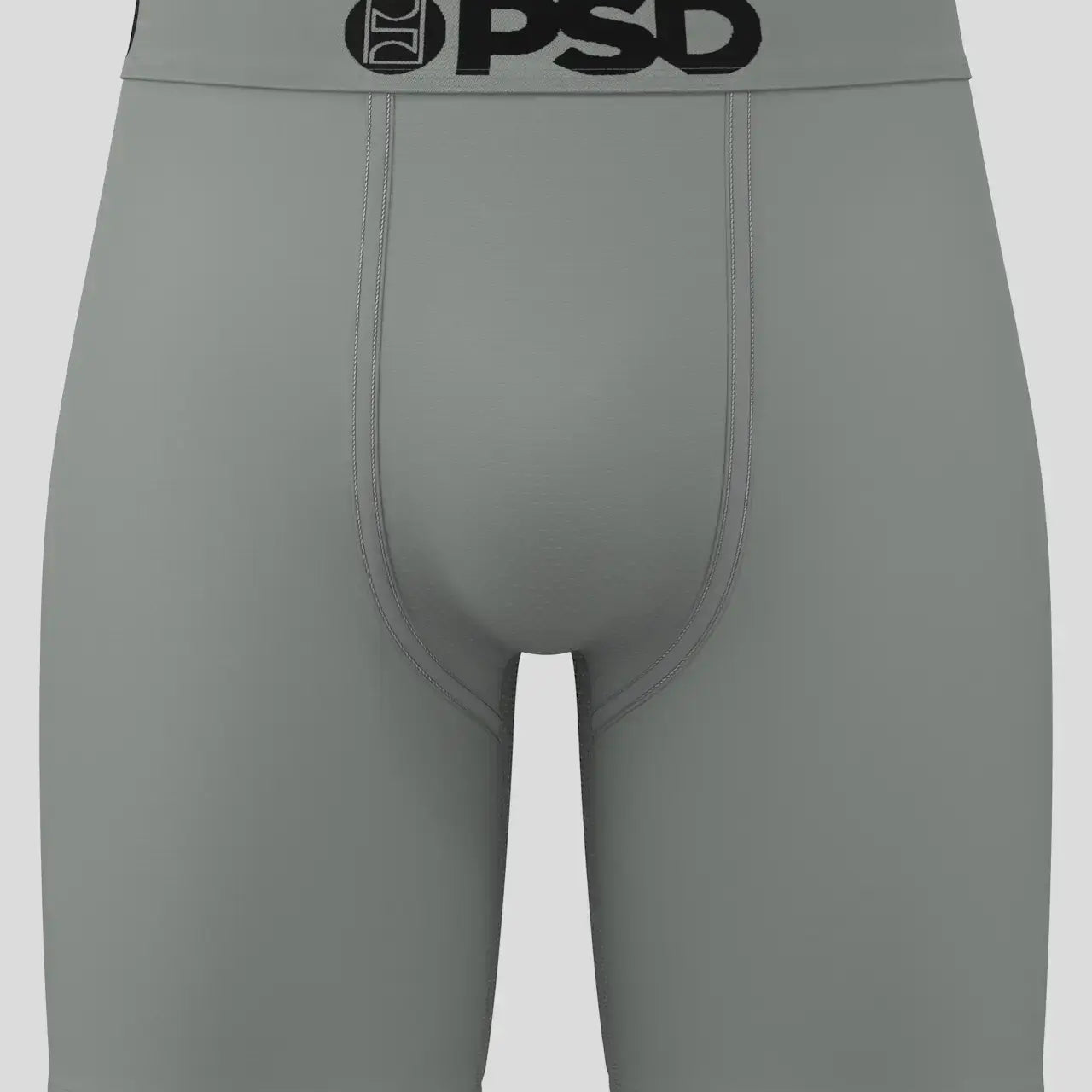 PSD Men's 1 Pack 5" Boxer Briefs - Solids Gun Metal