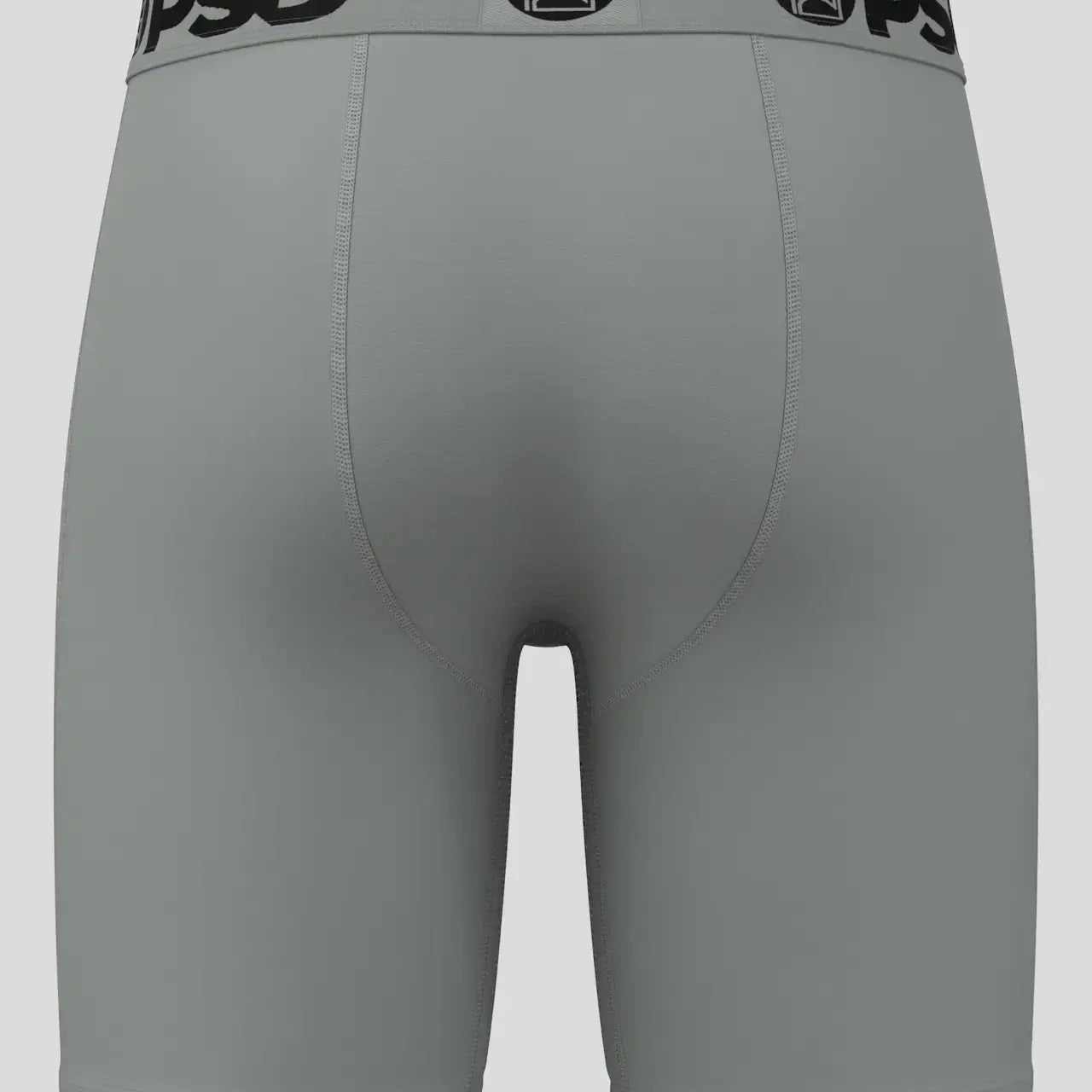 PSD Men's 1 Pack 5" Boxer Briefs - Solids Gun Metal