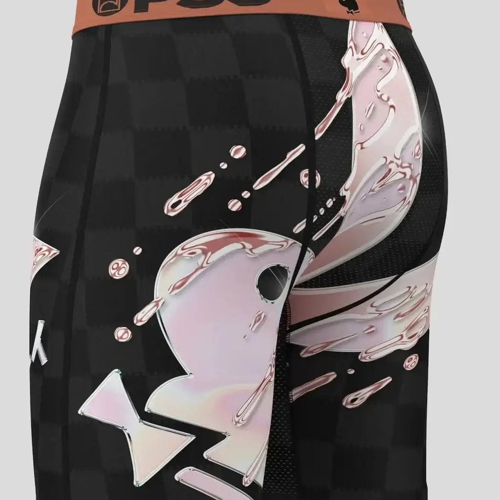 PSD x Playboy Rose Drippin’ Men’s 7" Performance Boxer Briefs – Multi - image 3