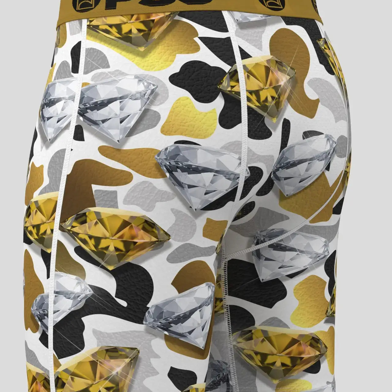 PSD Men's 7" Boxer Briefs - WF Gold