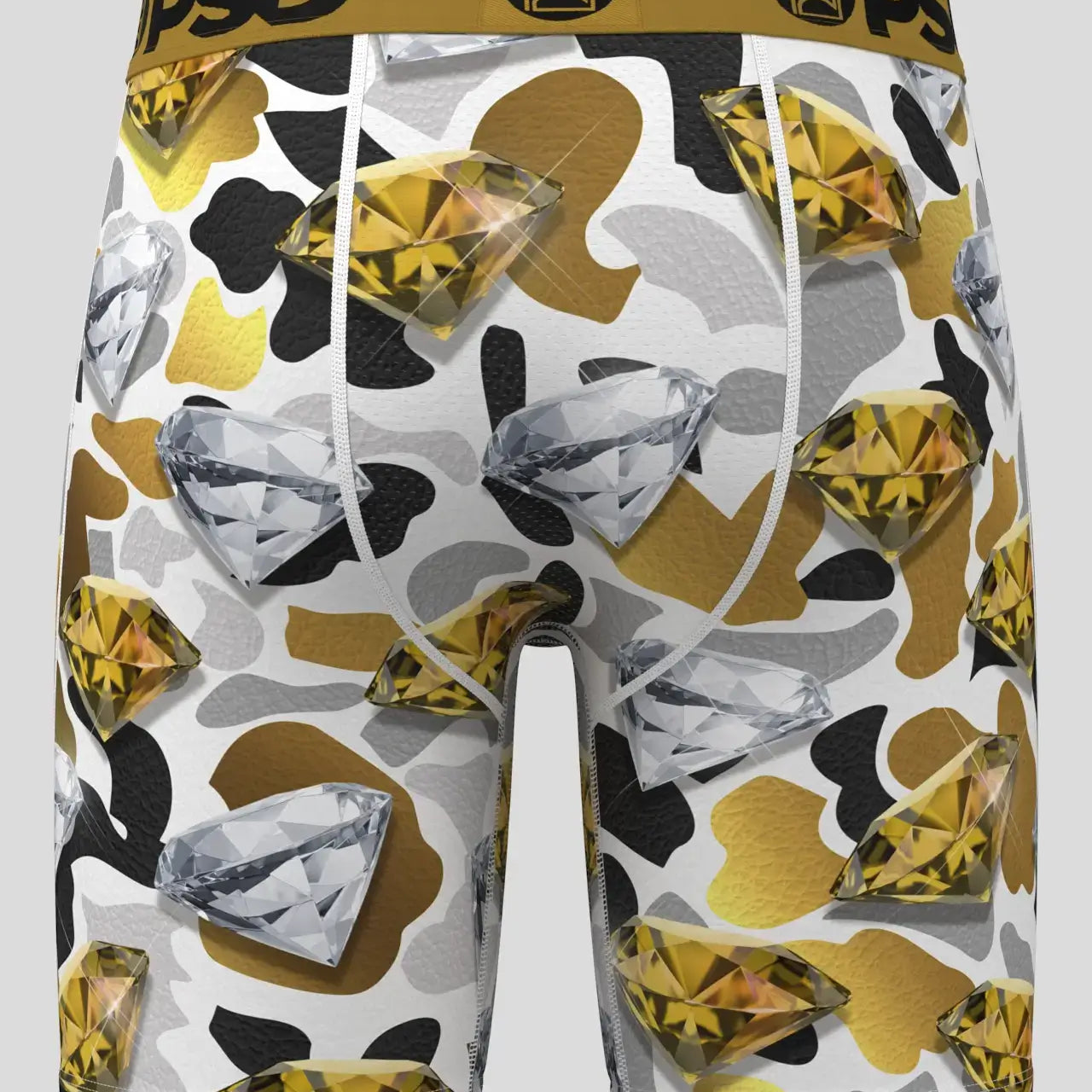 PSD Men's 7" Boxer Briefs - WF Gold