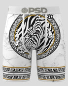 PSD Rich Tiger, Standard Length Underwear 7" Boxer Briefs - White