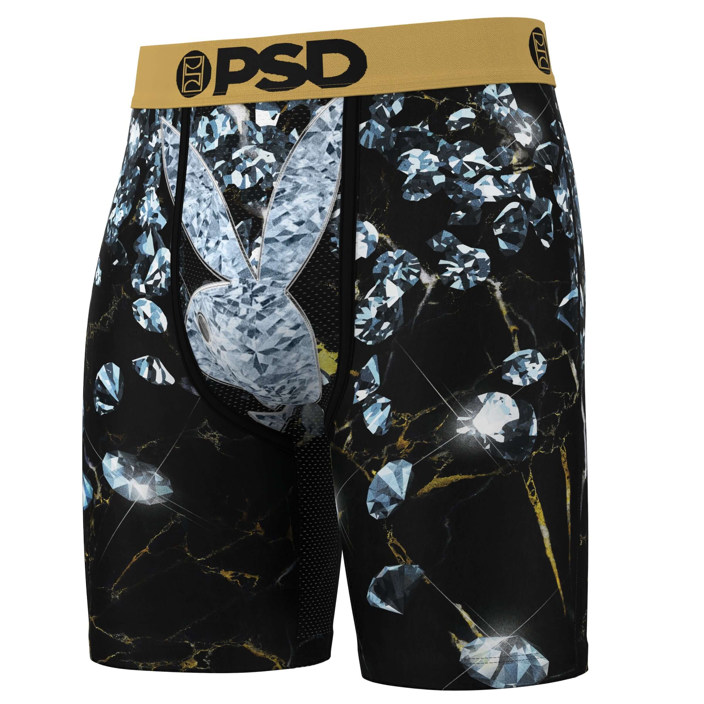 PSD Men's 3 Pack 7" Boxer Briefs - Playboy Lux