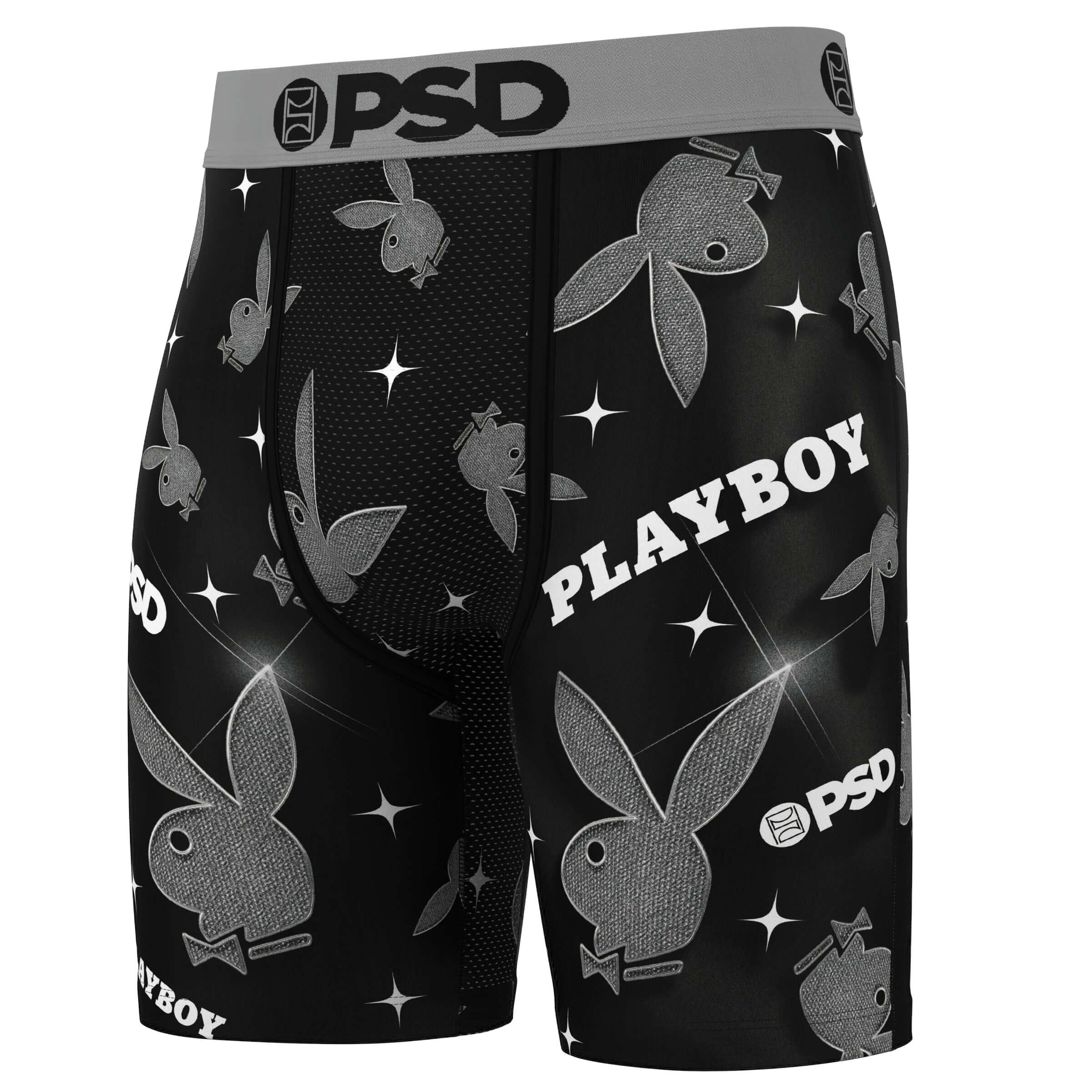 PSD Men's 3 Pack 7" Boxer Briefs - Playboy Lux
