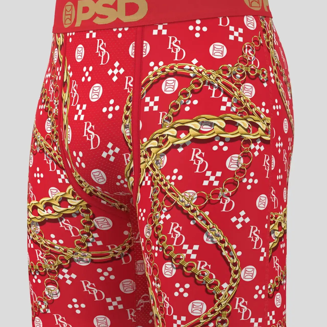 PSD Men's 3 Pack 7" Boxer Briefs - Infrared Lux