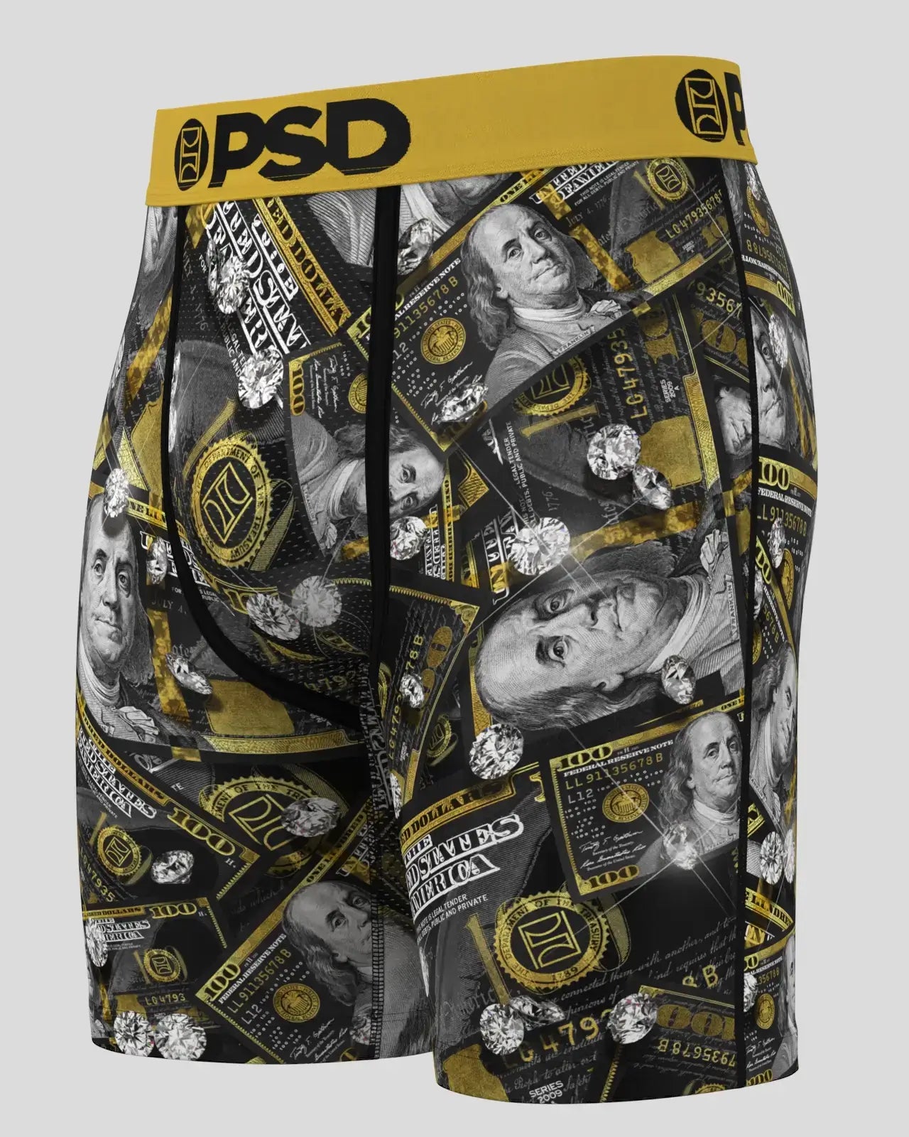 PSD Men's 3 Pack 7" Boxer Briefs - Infrared Lux