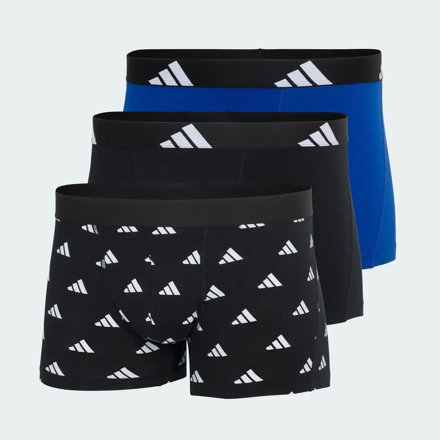 Adidas Men’s Active Flex Cotton Trunks 3 Pack – Performance Underwear