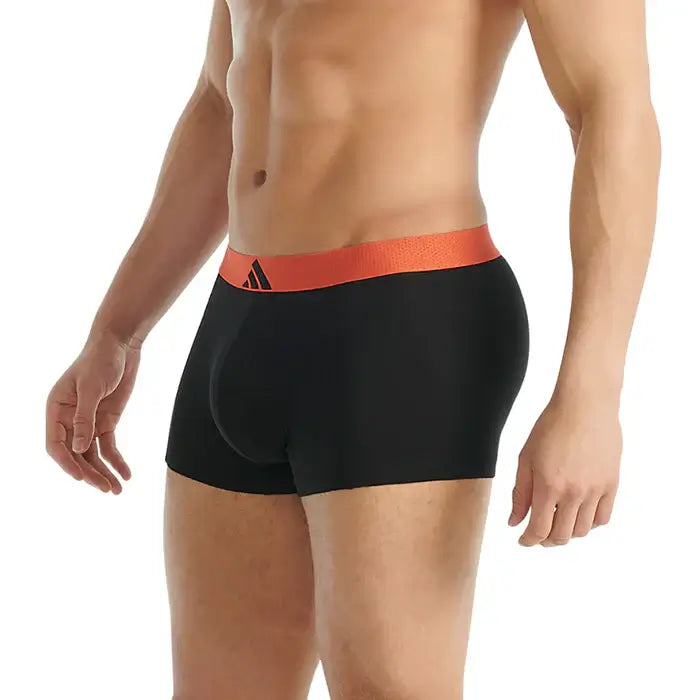 Adidas Men’s 3-Pack Active Flex Cotton Body Trunks – Premium Underwear