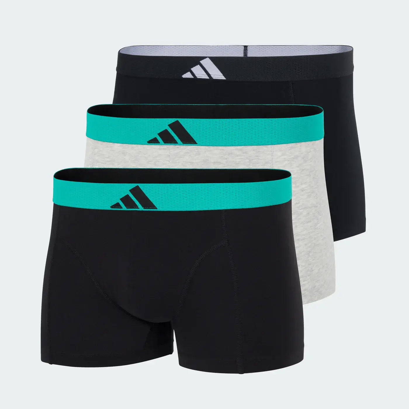 Adidas Men’s 3-Pack Active Flex Cotton Body Trunks – Premium Underwear