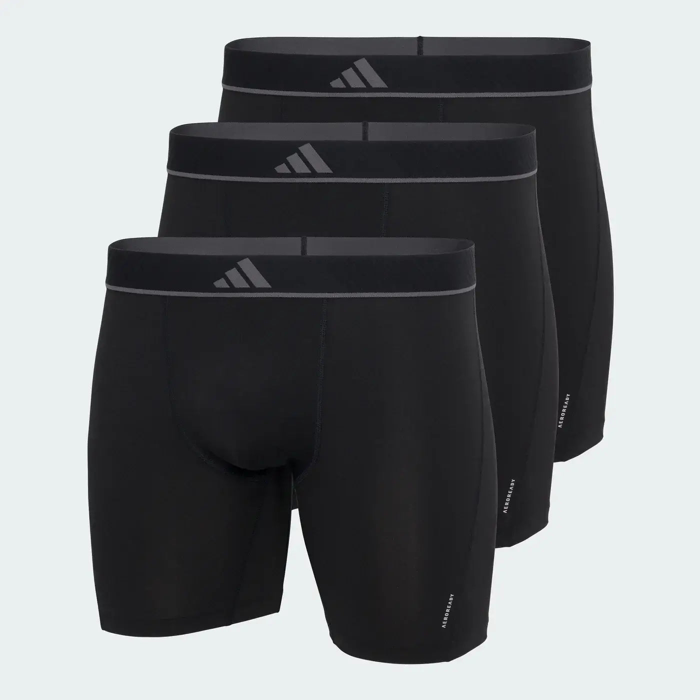 Adidas Men’s Active Micro Flex Eco Boxer Briefs 3 Pack - Climacool Underwear