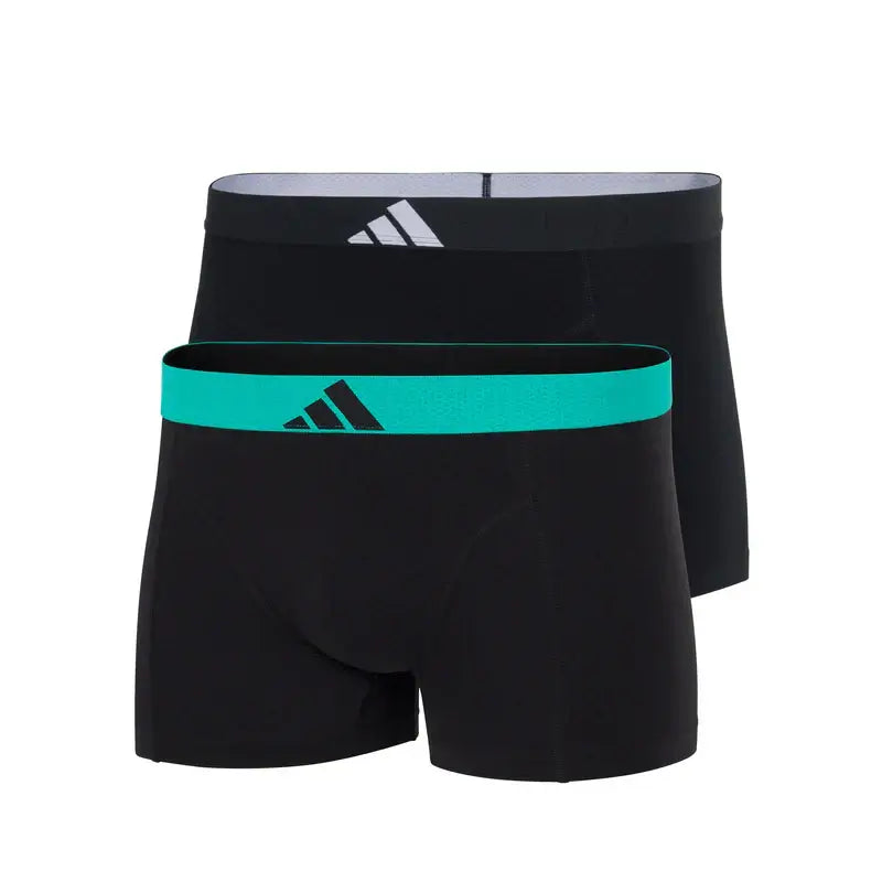 Adidas Men’s Active Flex Logo Boxer 2 Pack - Performance Trunks