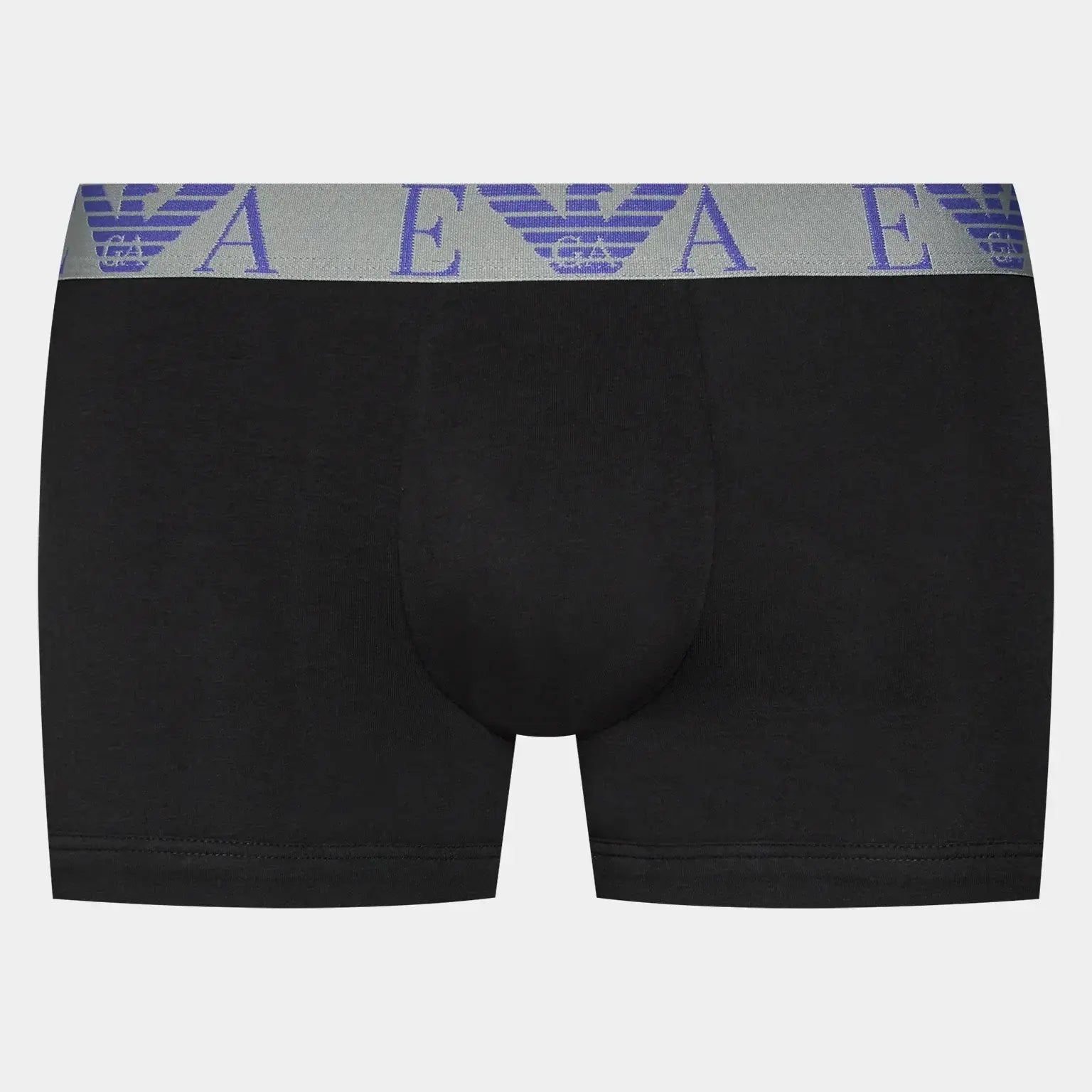 Emporio Armani 3 Pack Trunks Bold Monogram logo waistband - Black Multi