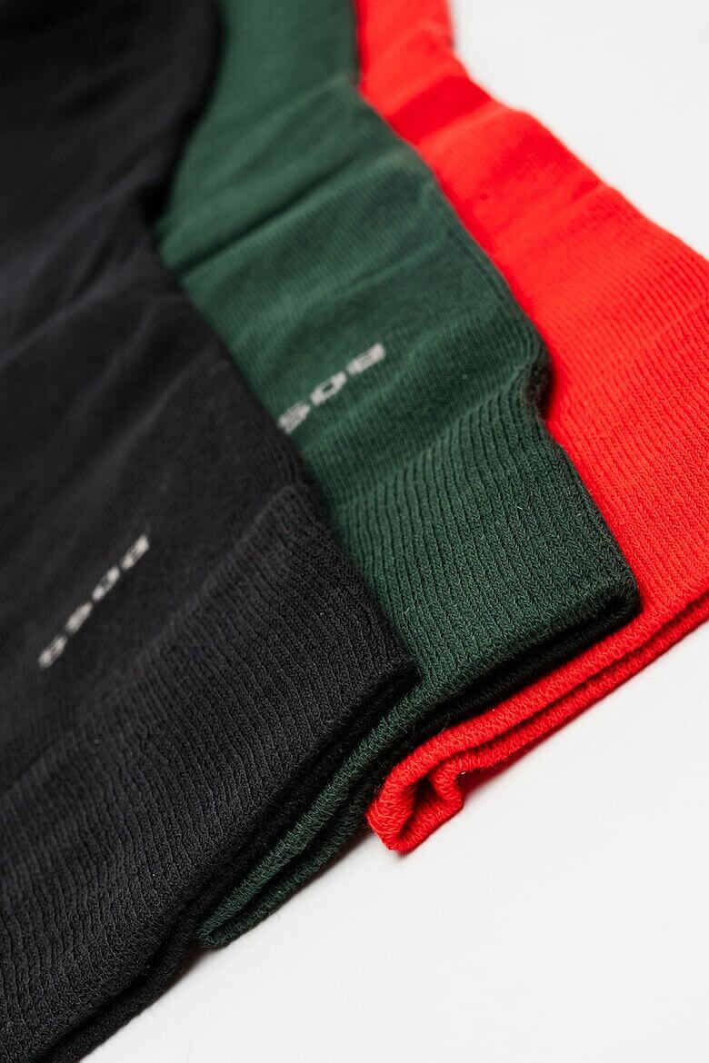 Boss 3-Pack Socks Gift Set, Black/Red/Green - UK ( 6-11 )