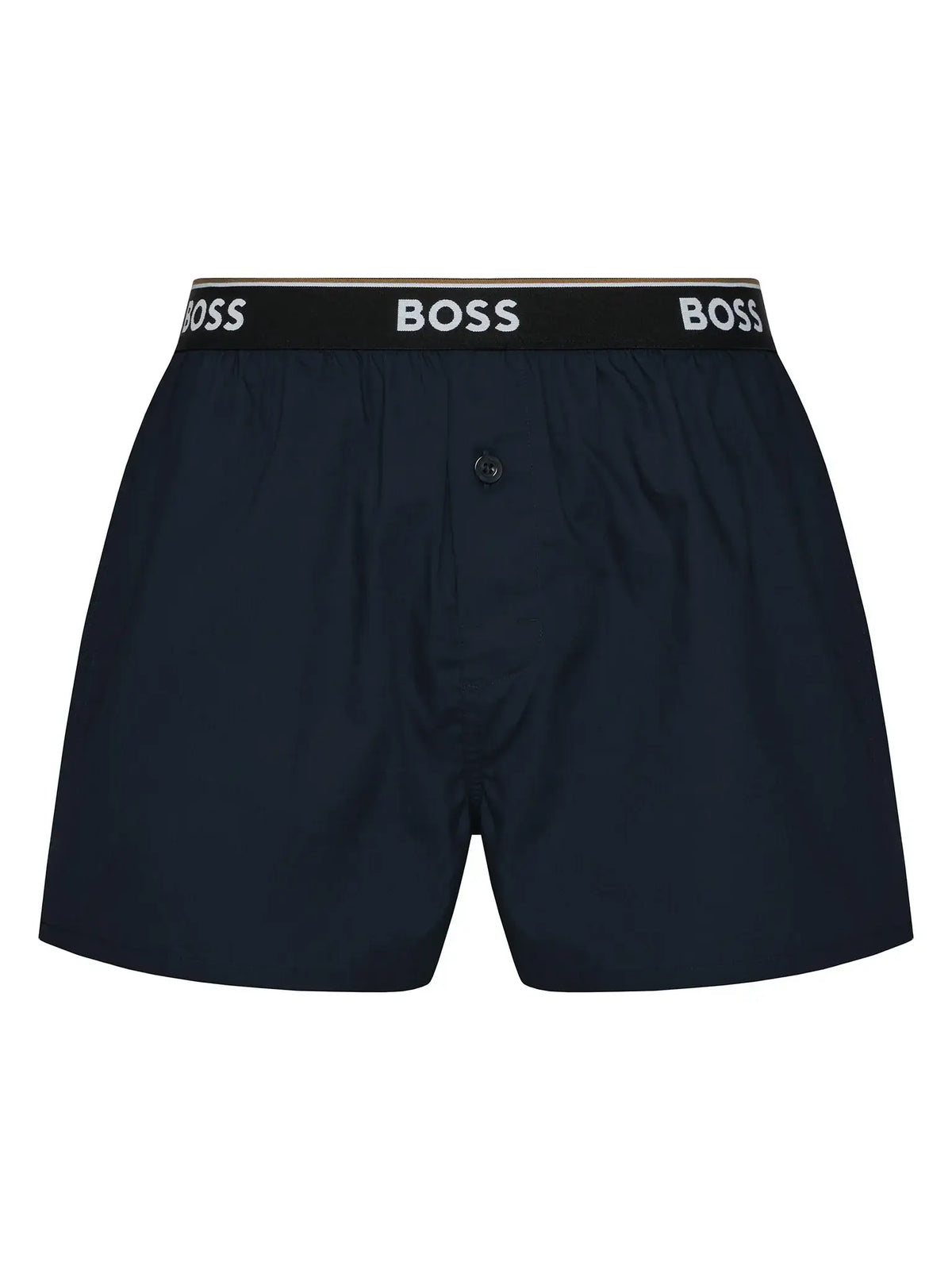 BOSS 2-Pack Cotton Woven Boxer Shorts – Open Blue