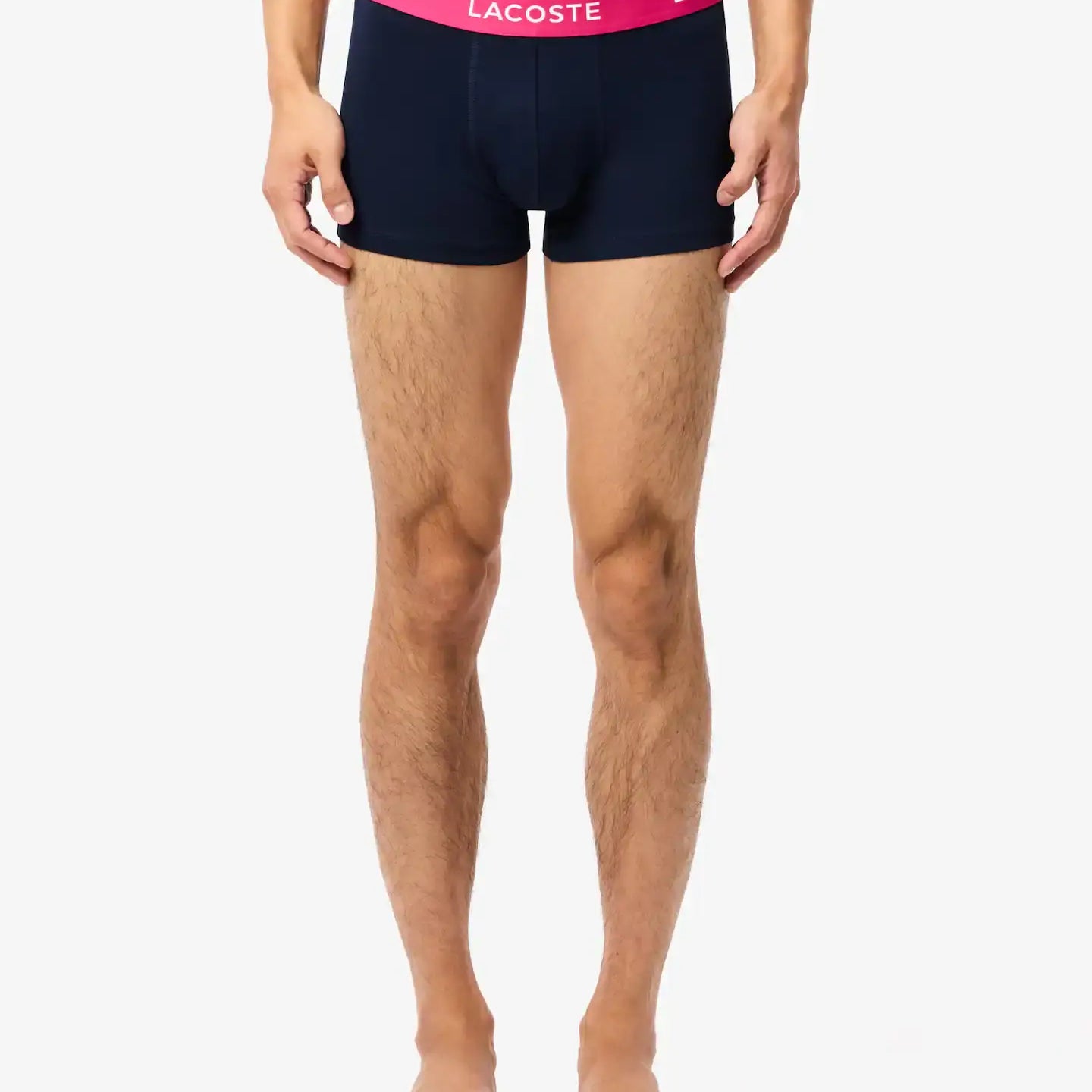Lacoste 3-Pack Logo Waist Trunks - Navy Multi / I9X