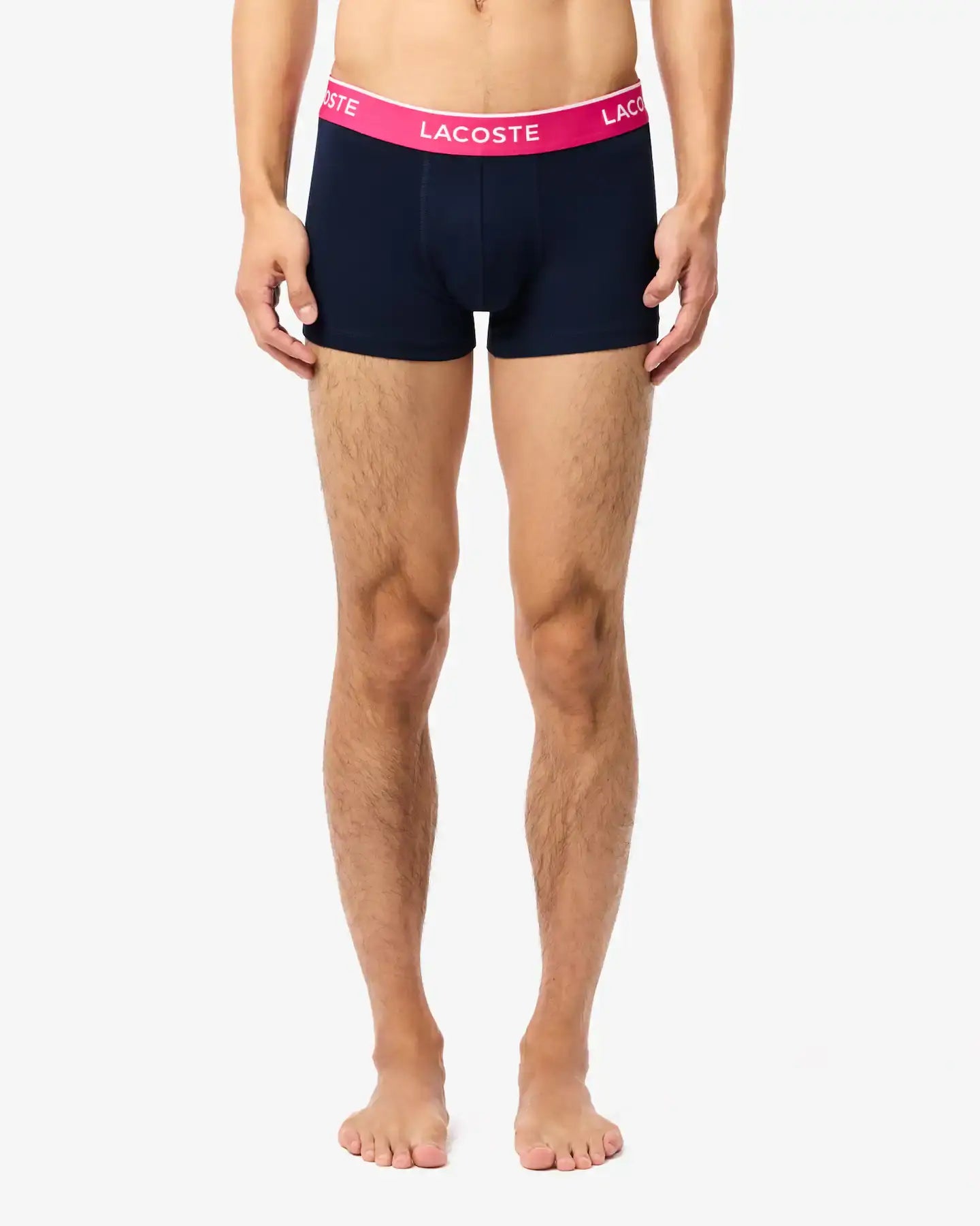 Lacoste 3-Pack Logo Waist Trunks - Navy Multi / I9X