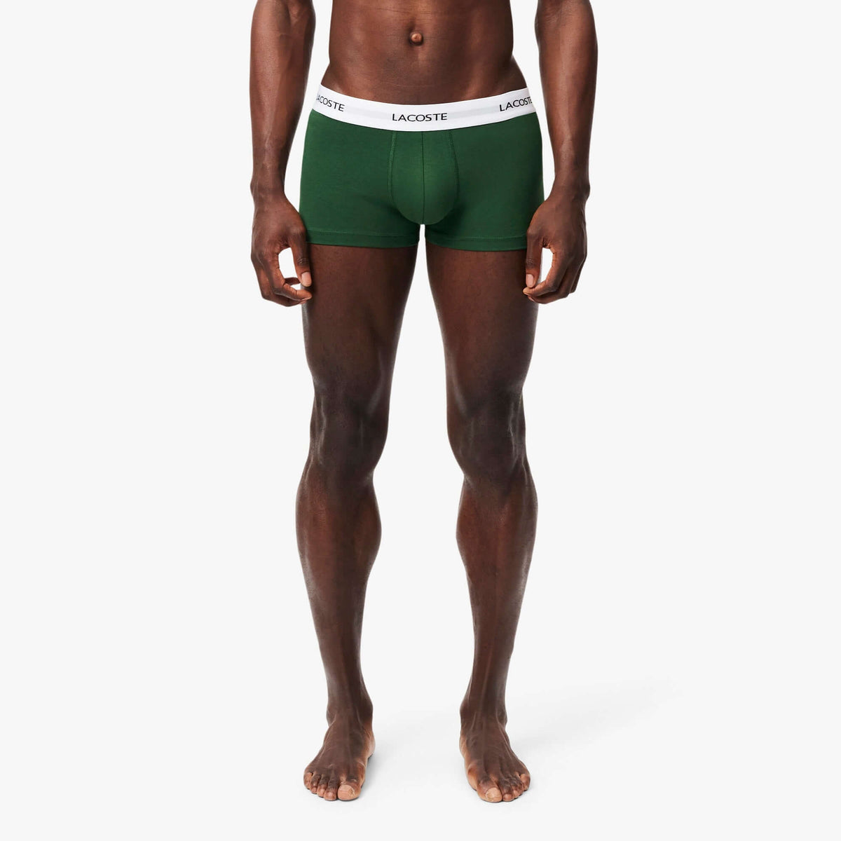 Lacoste Men's 3-Pack Stretch Cotton Trunks – Comfort Fit