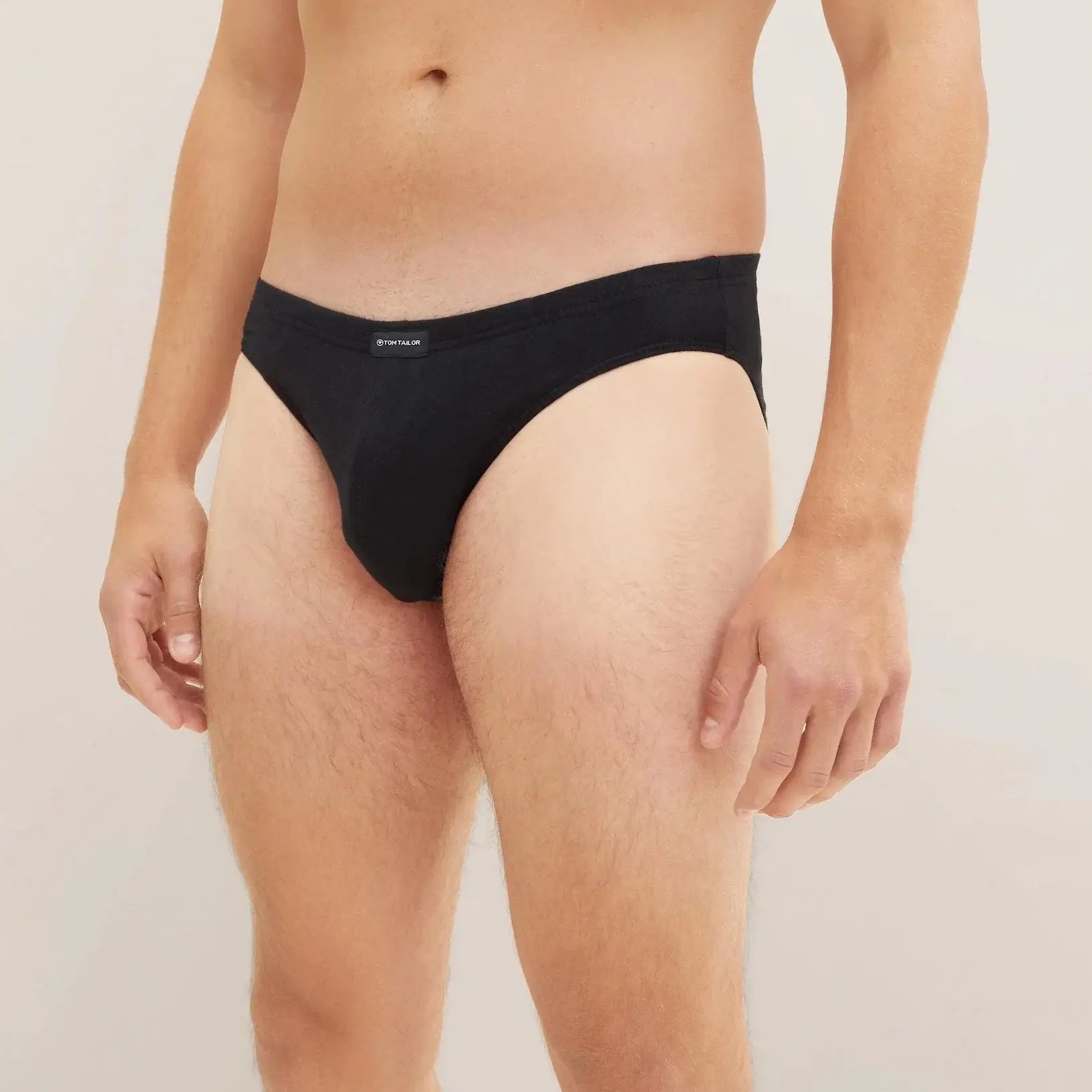Tom Tailor Men's Mini Briefs 5 Pack Cotton Slips - Black